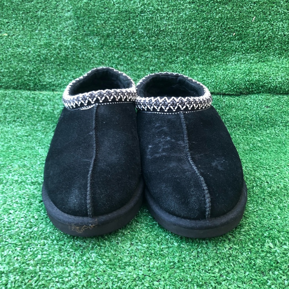 UGG Tasman Black Slippers Size 9